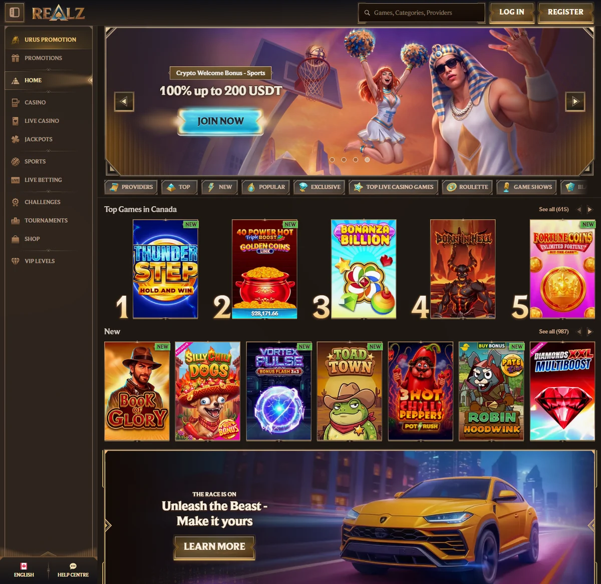 realz casino